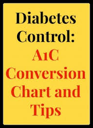 diabetes control a1c conversion chart tips easyhealth