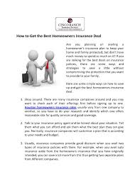 Homeowners in georgia can expect to pay right around the national average for their home insurance. Calameo How To Get The Best Homeowners Insurance Deal