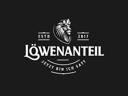 Lowenanteil 1 Wine Logo Logo Design Dribbble