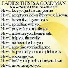 Protect Profess Amp Provide To My Future Husband A Good Man Quotes