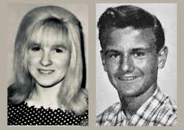 Me and my husband in high school 1967/68 and now at age 74.