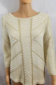 Shop the latest womens knit tops online from perfect stranger, luck & trouble and more. Chicos Womens Top Ivory Gold Knit Striped Metallic Glitter Stretch Size 1 Sz 8 Chicos Knittop Casual Womens Knit Tops Women S Top Blouses For Women