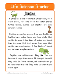 Engage your students with these reading comprehension fictional printable worksheets for grades 2, 3 and 4. Science Reading Comprehension Worksheets