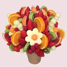 Buy chocolate bouquets, hampers or doughnut gifts online. Fruity Gift Raspberry Fruit Bouquet Edible Arrangements Uk