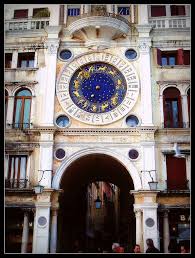 Under The Clock Tower Clock Tower Venice Italy Venice