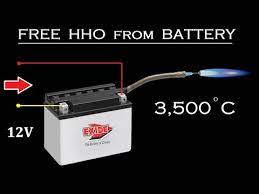 Water electrolysis kit(hydrogen and oxygen separated). 12v Ups Battery Powered Free Hho Generator How To Make Hydrogen Flame