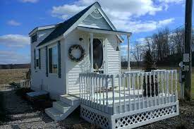She Built A Tiny House After Divorce Interview And Tour Tiny House Modern Tiny House Building A Tiny House