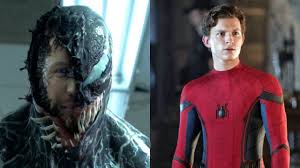 I haven't really sat down to see how i would draw venom. Venom Tom Hardy Fuels Tom Holland Spider Man Cameo Rumors With Photo