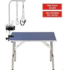 Itori Professional Grooming Table For Dogs And Pets Which Is Foldable And Durable With Adjustable Arm Stainless Leg Frame And Dog Grooming Foldables Grooming