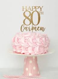 Why not create an '80' shaped cake using our cake tins or make a personalised cake topper with our edible printed photo cake topper from photocake®. 80 And Fabulous Cake Topper 80 Birthday Decorations 80 Birthday Cake Topper 80 And Fa 80th Birthday Decorations Birthday Cake Toppers 20 Birthday Cake