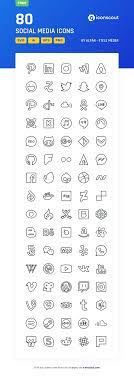 Download Social Media Icon Pack Available In Svg Png Icon Fonts Social Media Icons Icon Social Media