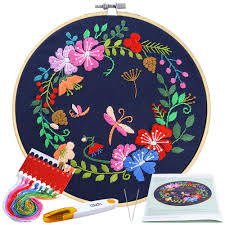 Gregarious flowering is when all populations of a particular species of bamboo flowers all at once. Caydo Full Range Embroidery Starter Kit With Pattern And Instructions Embroidery Clothes With Floral Pattern Bamboo Embroidery Hoops Color Threads And Tools Buy Online In Antigua And Barbuda At Antigua Desertcart Com Productid