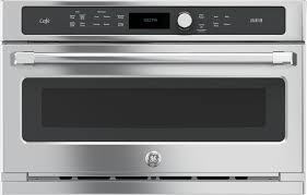 Cafe Csb9120sjss 30 Inch Single Electric Speed Oven With 1 7 Cu Ft Advantium Capacity Halogen Heat 175 Pre Programmed Menu Selections Custom Recipe Saver And Under Counter Installation Capable