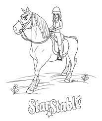Kolorowanki dla dziewczynek i chłopców. Star Stable Z Pamela Kolorowanki Star Stable