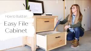 Maybe you would like to learn more about one of these? How To Build An Easy File Cabinet Using Plywood And 2x4s Youtube