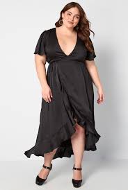 Black And White Formal Dresses Plus Size Plus Size Wrap Maxi Dresses In New Styles In 2020 Maxi Dress Plus Size Formal Dresses Crochet Maxi Dress