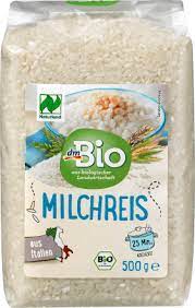 Wir werfen viele sachen weg. Dmbio Reis Milch Reis Naturland 500 G Dauerhaft Gunstig Online Kaufen Dm De