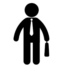 Salaryman Pictogram Silhouette Illustration Boring Worker Pinterest Pictogram And Icons