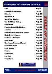 DWIGHT D. EISENHOWER LIBRARY ABILENE, KANSAS ...