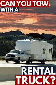 Menu bar top menu bar middle menu bar bottom. Can You Tow With A Rental Truck