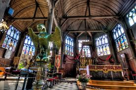 Staying near sainte catherine church. Dominus Vobiscum Inside The St Catherine S Church In Honfleur