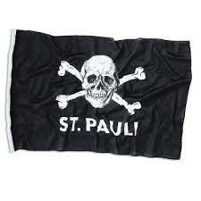 Pauli district of hamburg, that competes in the 2. St Pauli Skull Flag Large