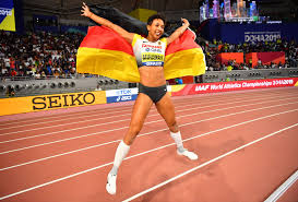 Malaika mihambo is a german athlete, and the current world champion in long jump. Mihambo Sails To Long Jump Gold By Reuters