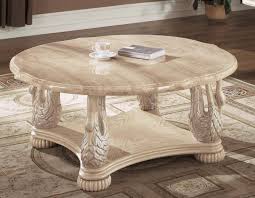 Get inspired with our curated ideas for coffee tables and find the perfect item for every room in your home. Myco Furniture Av7130 Avignon Swan Classic Ivory Round Shape Coffee Table Av7130ct