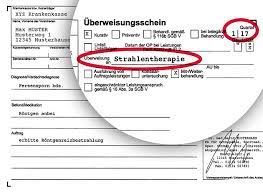 Sind patienten in der hausarztzentrierten versorgung, müssen sie sich ebenfalls einen überweisungsschein beim hausarzt holen. Patienteninfo Mvz Strahlentherapie Frankfurt Bockenheim