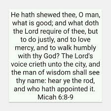 Miach 6:8-9 | Words, Wisdom, Word Search Puzzle