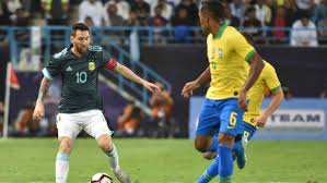 Die argentinische nationalmannschaft um lionel. Nach Sperre Messi Schiesst Argentinien Zum Sieg Uber Brasilien Kicker