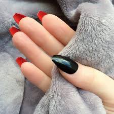 Gift Voucher By Post Graduation Nails Red Bottom Nails Black Coffin Nails #louboutin nails #red #red bottoms #pretty nails #black nails #black #loubies #christian louboutin #short nails #short #shorties #@lady_jimenezq.