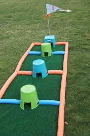 Golf Birthday Party Ideas Photo 10 Of 29 Miniature Golf Course Indoor Mini Golf Putt Putt Golf