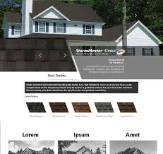 The manufacturers listed above are not available at all locations. Residential Roofing