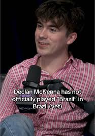 One continent at a time #declanmckenna #brazil #zachsangshow @Declan  McKenna @Zach Sang Show