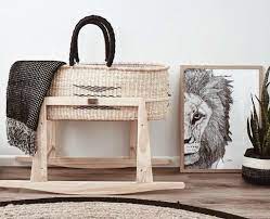 Moses Basket Stand Raw Bundle With A Moses To Save 40 Use Code Rockabye Moses Basket Stand Baby Moses Basket Moses Basket