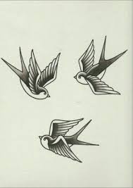 Trendy Zwaluw Vogel Tekening Zwart Ideas In 2020 Birds Tattoo Old School Tattoo Bird Drawings