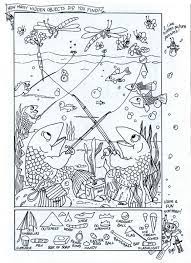Summer Fun Hidden Picture Puzzle Coloring Page Hidden Picture Puzzles Highlights Hidden Pictures Hidden Pictures Printables