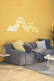 Products Nanoleaf Light Panels Usa Consumer Iot Led Smart Lighting Products Home Interior Design Light Panels Monochrome Decor