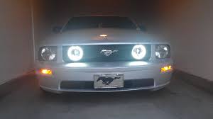 Halo Fog Lights Installed Mustang Mustang Gt Ford Mustang