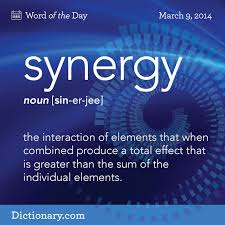Synergy Word Of The Day Dictionary Com Words Cool Words Wonderful Words