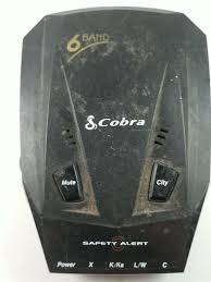 Documentation for similar equipment document. Cobra Esd 6050 Radar Detector For Sale Online Ebay