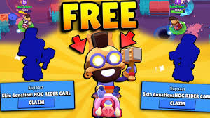 Brawl stars carl new brawler gameplay with chief pat! Epic Free Hog Rider Carl Skin Giveaway Unlocking New Carl Skin For Free In Brawl Stars Youtube