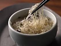 What are Korean clear noodles made of?