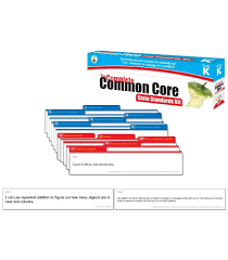 The Complete Common Core State Standards Kit Pocket Chart Cards Kindergarten
