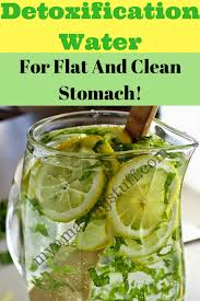 Completely natural drink that boosts metabolism, helps to lose weight and detoxify your body. Detoxification Water For Flat And Clean Stomach Detoxification Water Detox Drinks Detox Water