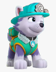 Her primary purpose is to clear snow from the roads during emergencies, and to use her grappling hook to get from place to place. Everest Pawpatrol Everestpawpatrol Ultimaterescue Paw Patrol Clumsy Hd Png Download Transparent Png Image Pngitem