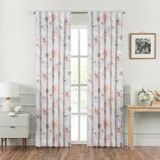 Beautifully made and true to color. Croscill Liana Panel Cotton Floral Semi Sheer Curtain Panels Wayfair