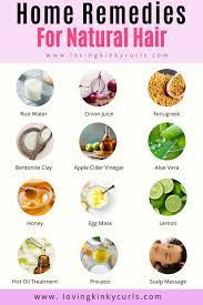Getting long hair like rapunzel or a celebrity is the dream of all the females. 12 Best Home Remedies For Natural Hair Growth Loving Kinky Curls