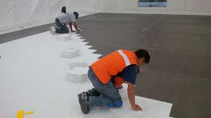 Staticworx Esd Vinyl Tile Flooring Installation In Progress Vinyl Tile Flooring Installing Tile Floor Floor Installation